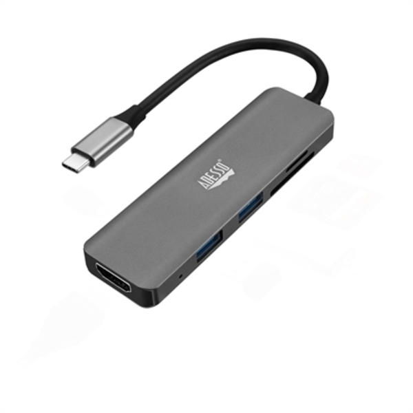 Adesso 6 In 1 USB C Multiport Docking AUH-4020